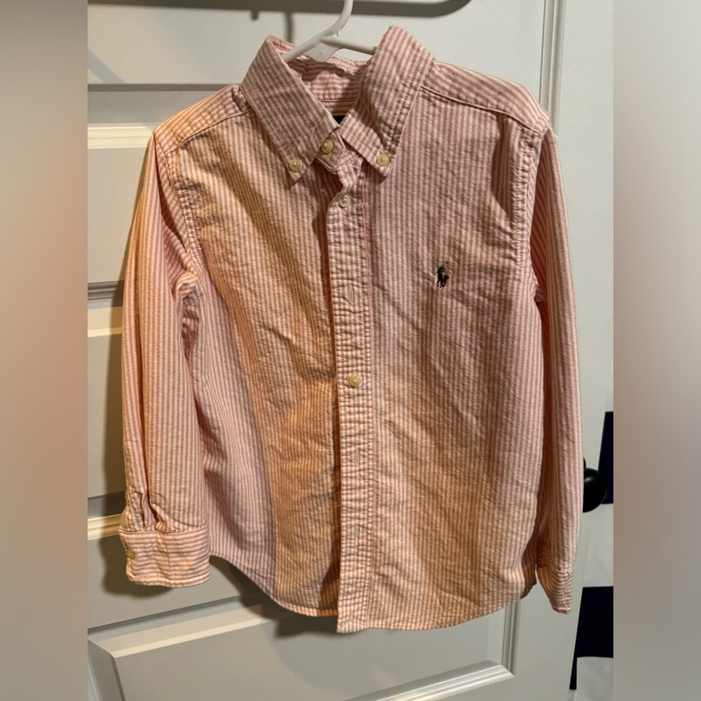 Boys Polo Button Down Shirt